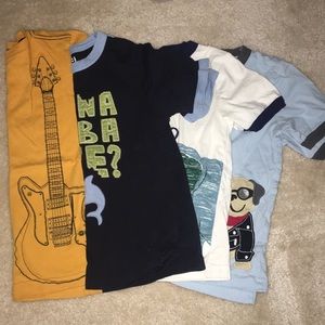 4 Crazy 8 Shirts - All are EUC - All Size 4